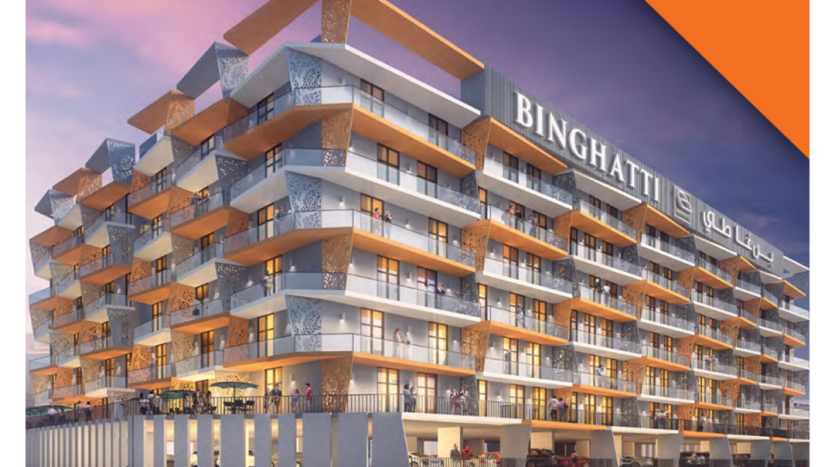 mirage by binghatti 2 bedroom apartment for sale